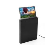 17 Inch LCD Monitor Lift Audio Conference System , Double Screen Motorized Monitor Lift for sale