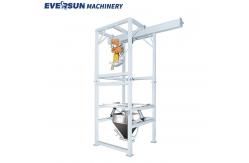 China Ton Bag Dump Station Big Bag Unloader With Conveyor supplier