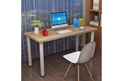China Metal Legs Steel Executive Desk Student Writing Computer Desk For Small Space supplier