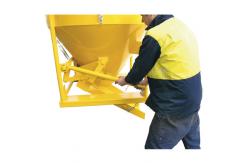 China 1 Cubic Meter Concrete Kibble Bucket Concrete Equipment Parts 3000kg Load supplier