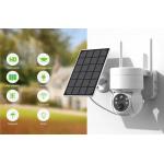 4G WiFi Practical Solar Panel Security Camera PTZ Outdoor Indoor for sale