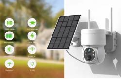 China Battery Power Solar 4G Security Camera Wireless WiFi Network supplier