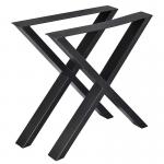 Professional Hardware Home Desk Feet Square Table Frame Furniture Leg Metal Table Legs