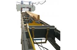 China Tree cutting machine price Hydraulic Sawmill, Automatic Big Log Sawing bandsaw machines supplier
