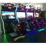 Coin Operated GP Motorcycle Game Machine Dynamic Designing Comfortable