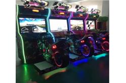 China Coin Operated GP Motorcycle Game Machine Dynamic Designing Comfortable supplier