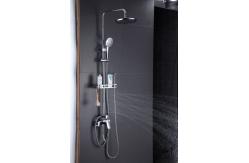 China Hydraulic Electrogenerating SUS314 Rainfall Thermostatic Shower Chrome finished supplier