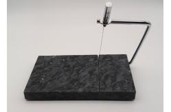 China Black Marble Cheese Slicer Hand Tool Stainless Steel Wire For Cutting supplier