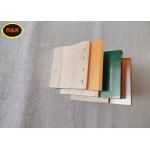 Yellow Screen Printing Squeegee Blades Wooden Handle 75A 40cm Length