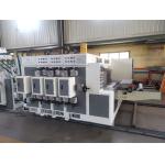 Pizza Box Automatic Flexo Printer Slotter Die Cutter Folder Gluer Machine Fast Speed