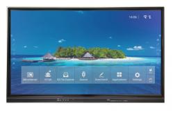 China 86 LED Interactive Whiteboard Super Slim Frame wall mount supplier