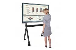 China Multifunctional 100 Inch Smart Board IR Touch For Reception Rooms supplier