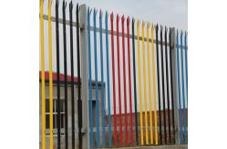 China Height 1.5m-2.8m Galvanized Palisade Security Fencing Anti Rust supplier