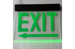 China Automatic Maintained Double Sided Exit Signs For Ceiling Surface Suspended supplier