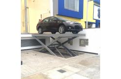 China 3500kgs Automotive Lift Table 3m Fixed Car Scissor Lift For Garage supplier