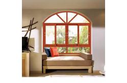 China Heat Insulation Inward Opening Window , Horizontal Opening Aluminium Fold Window supplier