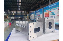 China Zse75maxx Plastic Compounding Pelletizing Machine Twin Screw Extruder Screw Element Barrel supplier