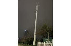 China Q345 Steel Galvanized Mast Tower Pole With Bracket supplier