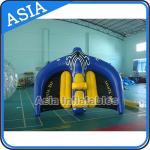 0.9mm PVC Tarpaulin Inflatable Flying Manta Ray / Fly Fish Inflatable Water Parks for sale