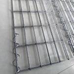 1m Width Iso Galvanized Wire Stone Cages Gabions for sale