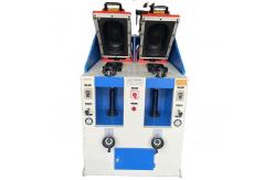 China guangdong machinery double head manual air bag shoe sole pressing machine supplier