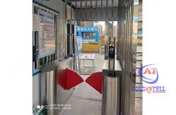 China Intelligent Automatic Access Control Turnstiles Waterproof IP54 For Subway Amusement Park supplier