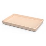 Hotel biodegradable Eco Friendly Serving Trays  smooth surface for sale