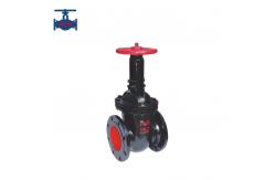 China Open and Close Pipeline Flange-Connected Cast Iron Gate Valve with Copper Seal supplier