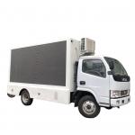 4x2 P4 Dongfeng Led Screen On Truck Euro 5 Euro 6 LHD Led Mobile Display Truck for sale