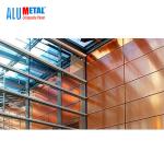 Aluminum Metal Composite Panel 1000mm Anodized Fireproof Copper for sale