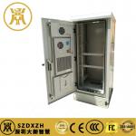 30U IP55 Outdoor Enclosure Anti Theft Solar Battery Storage Cabinet OEM With 1500W Air Conditioner for sale