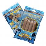 China Custom Logo Ziplock Mylar Foil Cigar Packaging Bag Clear Plastic Side Gusset for Household Products and Cigars factory