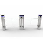 Stainless Steel Swing Barrier Turnstile with RS485/TCP/IP for sale