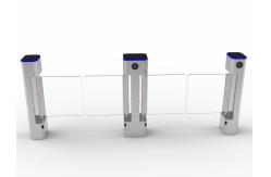 China Stainless Steel Swing Barrier Turnstile with RS485/TCP/IP supplier
