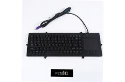 China Waterproof Panelmount Industrial Plastic USB PS/2 Keyboard with Touchpad Mouse supplier