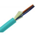 OM3 Duplex Orange Fiber Optic Patch Cables 50-125mm Pitch Type Mini LC Type for sale