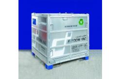 China Steel Panel IBC Liquid Storage Tank  Durable 1100 Litre Large Capacity supplier