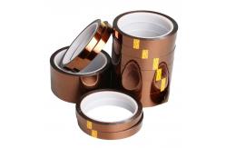 China High Elongation Flame Retardant Polyimide Film Adhesive Tape With Adhesion ≥1.2N/10mm supplier