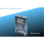 optic crystal merit award/crystal book award/crystal book trophy/crystal award for sale
