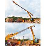 deep foundation work hydraulic telescopic arm excavator telescopic stick for sale