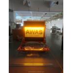 IP56 P10 Trailer LED Display Mobile Billboard For Traffic Road Safety for sale