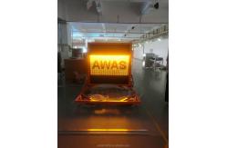 China HD Panel VMS Trailer Signs Mobile Digital Video Wall For Advertising supplier