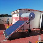 150L Flat Plate Solar Water Heater 0.6MPa Pressure Flat Panel Solar Collector for sale