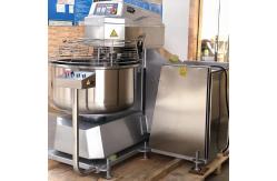 China 50 Kg Spiral Dough Mixer Machine Double Motions And Double Speed supplier
