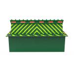 PLC 16mm Thickness Hydraulic Road Blocker Access Control 3.7KW for sale