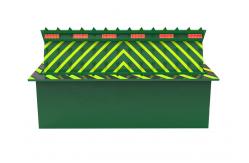 China PLC 16mm Thickness Hydraulic Road Blocker Access Control 3.7KW supplier
