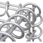 High Strength Mil19 Defensive Barrier Galvanized Wire Mesh Gabion