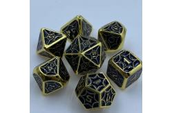 China Alloy Dice Set Wear Resistant Handmade Multi-Face PRG Dice Dragon And Dungeon supplier