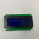 Monochrome 20x4 STN Blue Character LCD Module with White Blacklight for sale