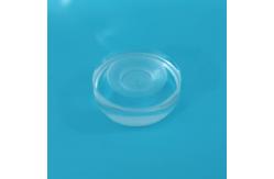 China Circular Custom Glass Parts Fused Quartz Substrate With Six Bottom Surface Bosses supplier